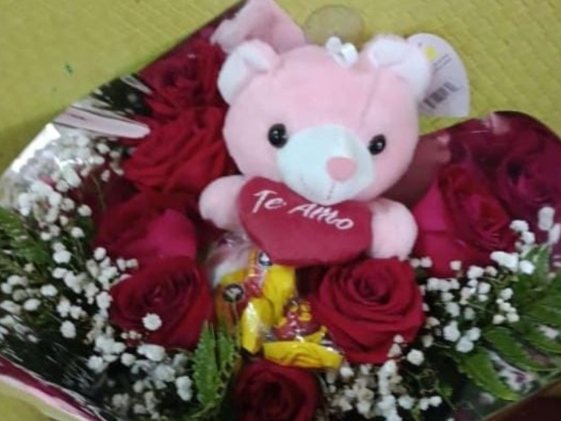 Ramo con peluche